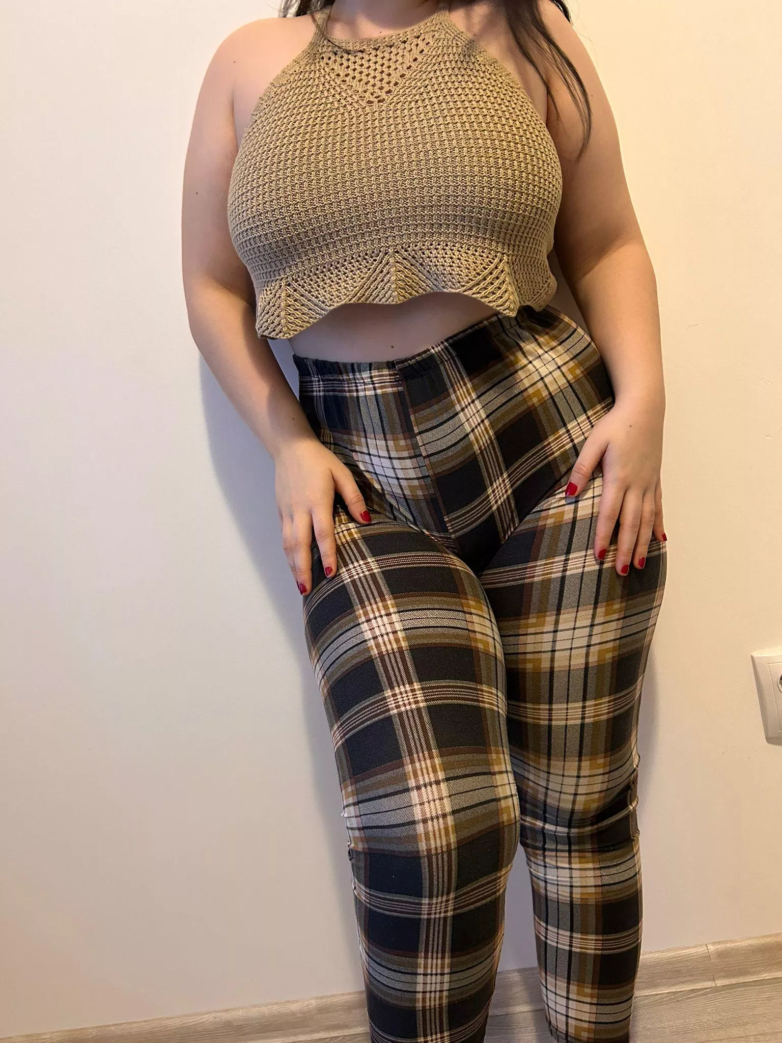 With or without a bra?