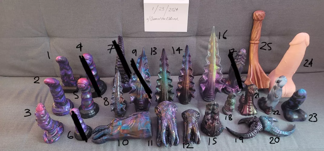 [WTS] Galaxy/ Oil Slick: 20 Toys