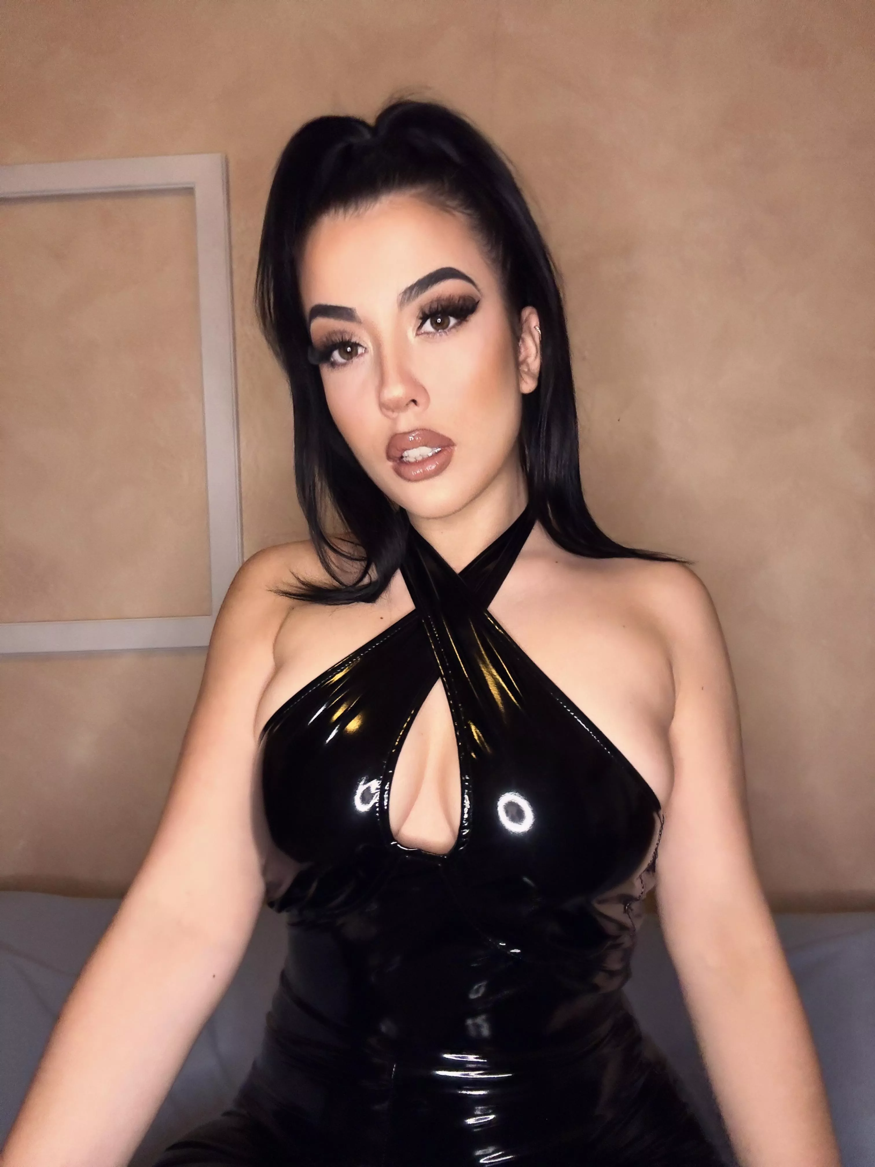 yeah leather and latex have a place in this girls wardrobe