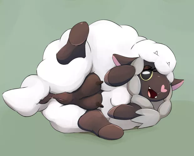 A fluffy, breedable Wooloo~ [F] (by HoneyMono)