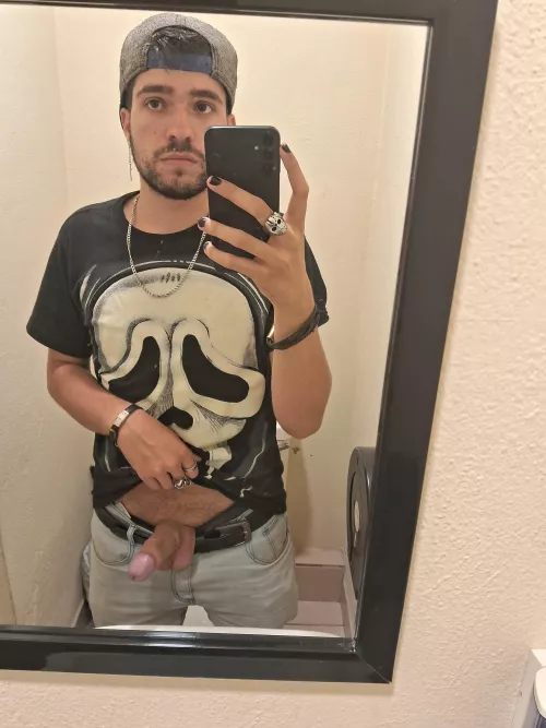 A little bathroom selfie for you