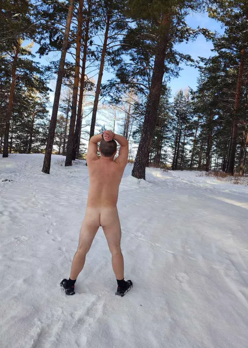 A walk in the forest. The weather is great