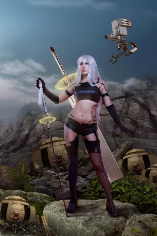 A2 cosplay from Nier Automata by u/RikuNedzumi