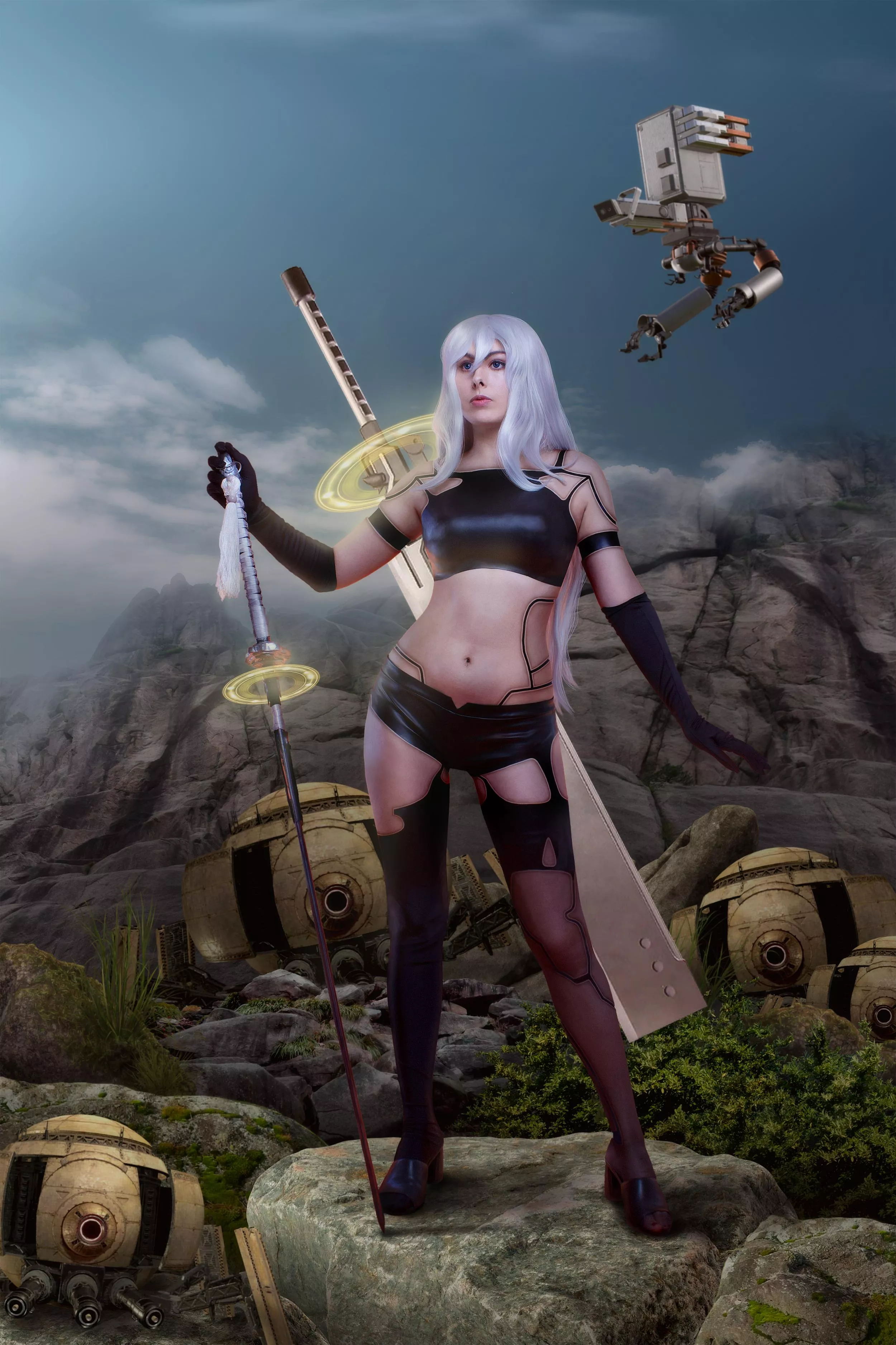 A2 cosplay from Nier Automata by u/RikuNedzumi