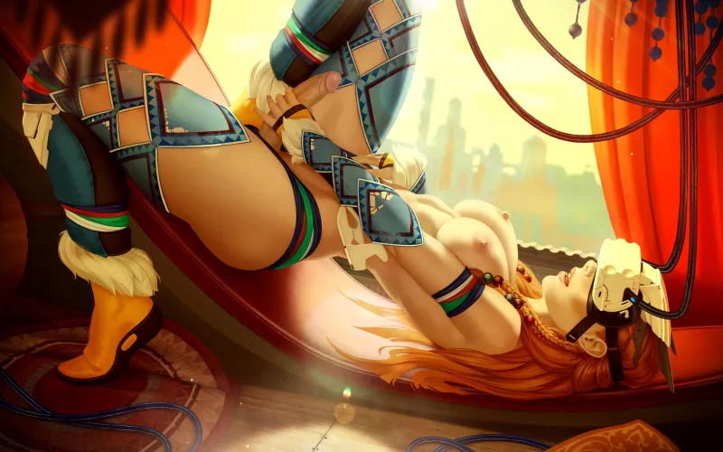 Aloy jerking off in VR