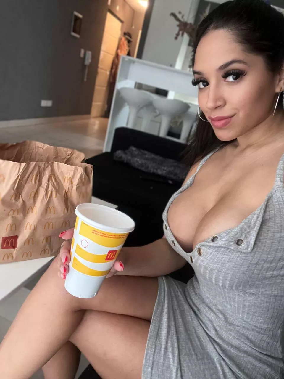 Any tight dress is dangerous on my body