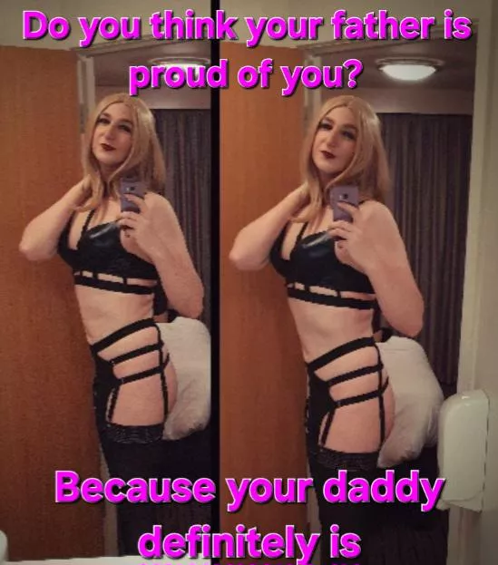Are you proud of me daddy?