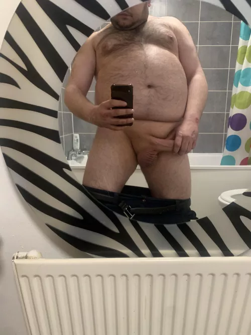 Big guy with a big cock