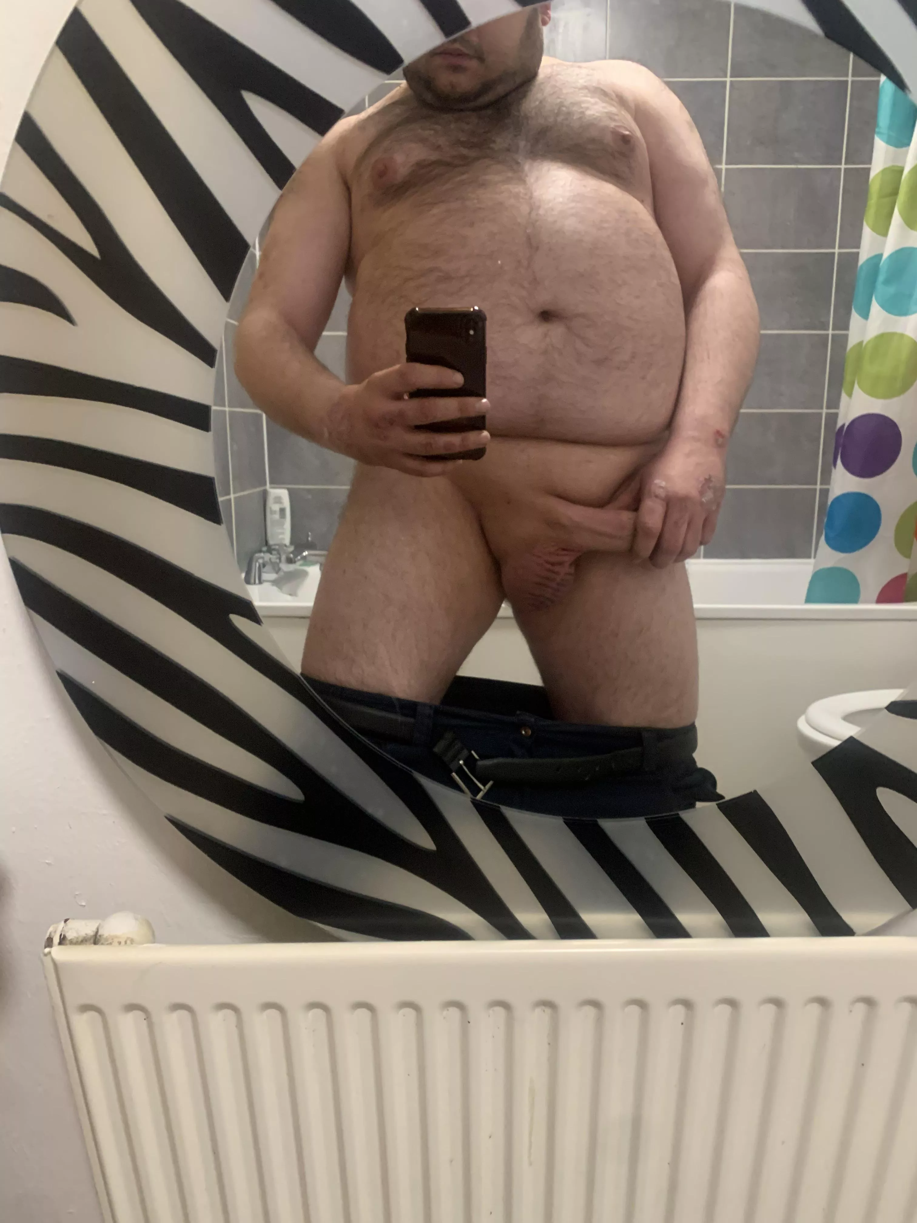 Big guy with a big cock