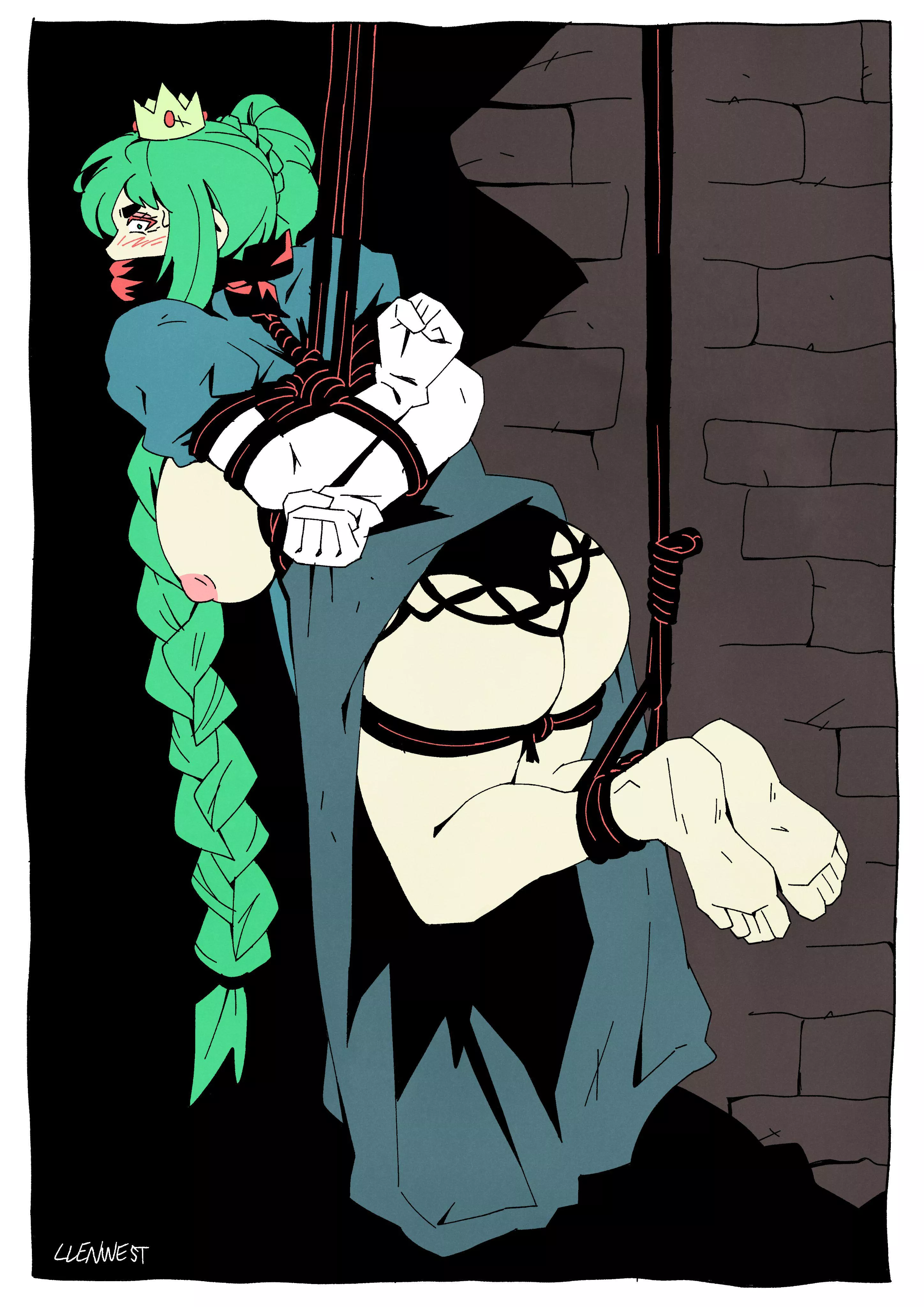 Every time I put on my princess outfit I get tied up and used but I love it