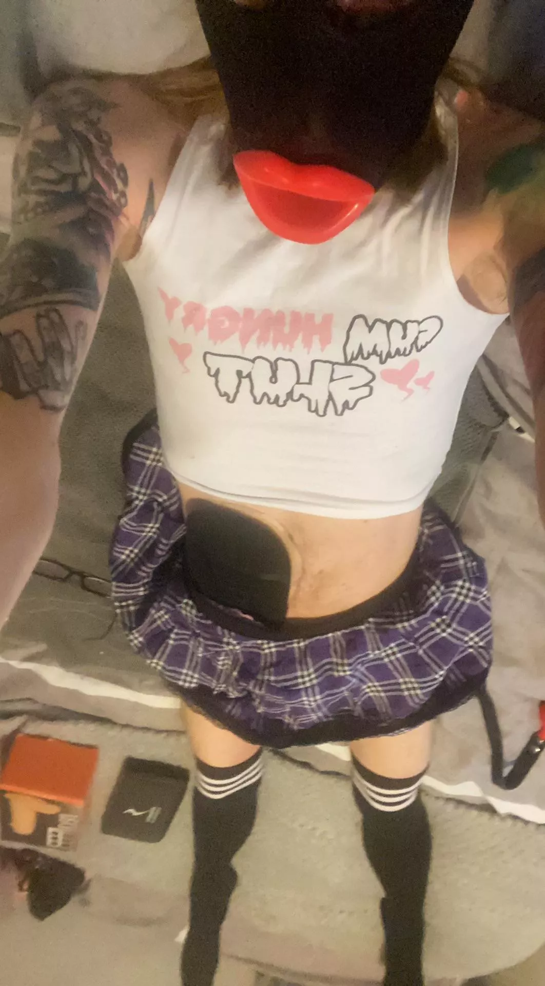 extremely submissive sissy