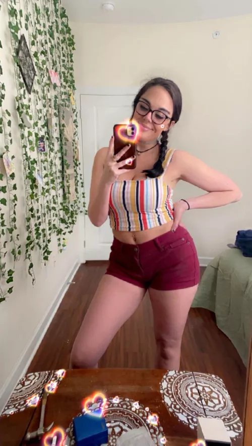 Feel so cute with braided hair