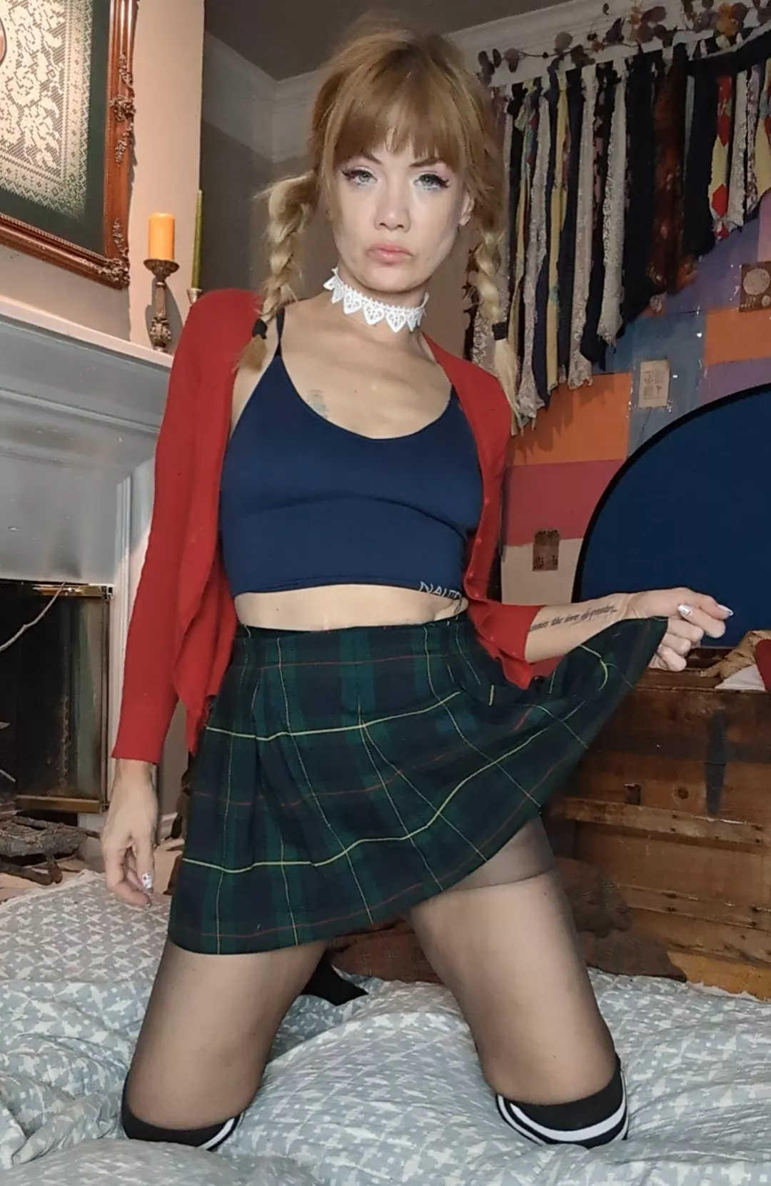 Feeling so fierce in this skirt