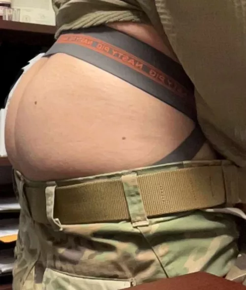 Feeling thiccc at work😛