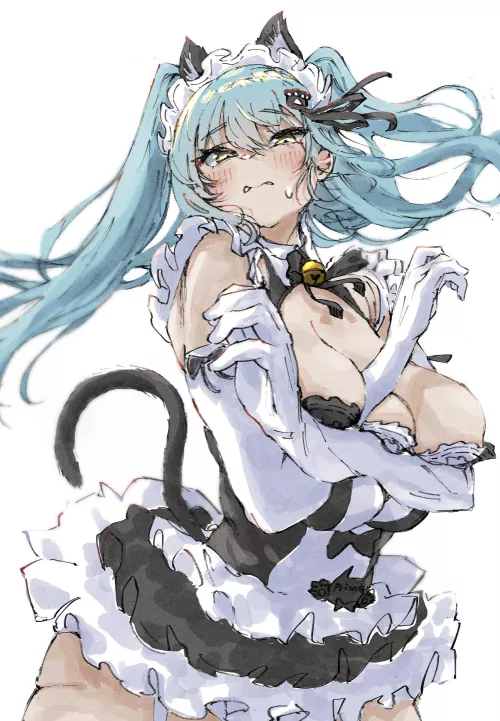 Flustered maid Privaty (hiizaki1225) [Nikke]