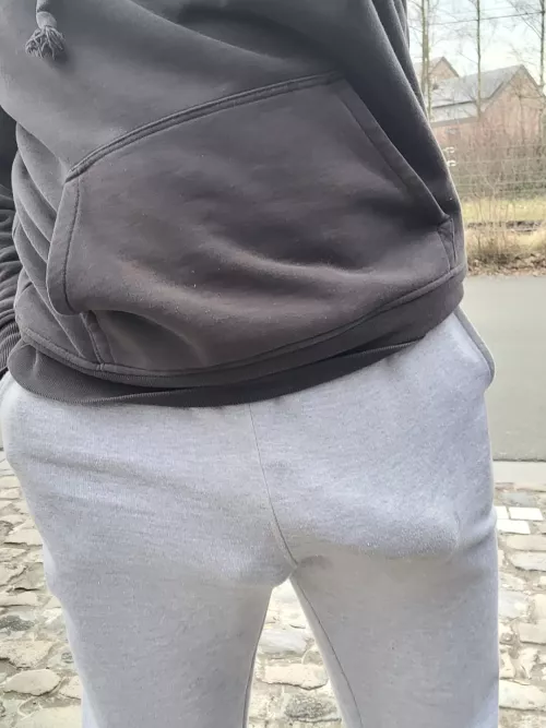 Grey is definitely the best colour for a little run...