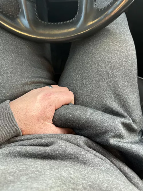 Grey sweat pants day (soft)