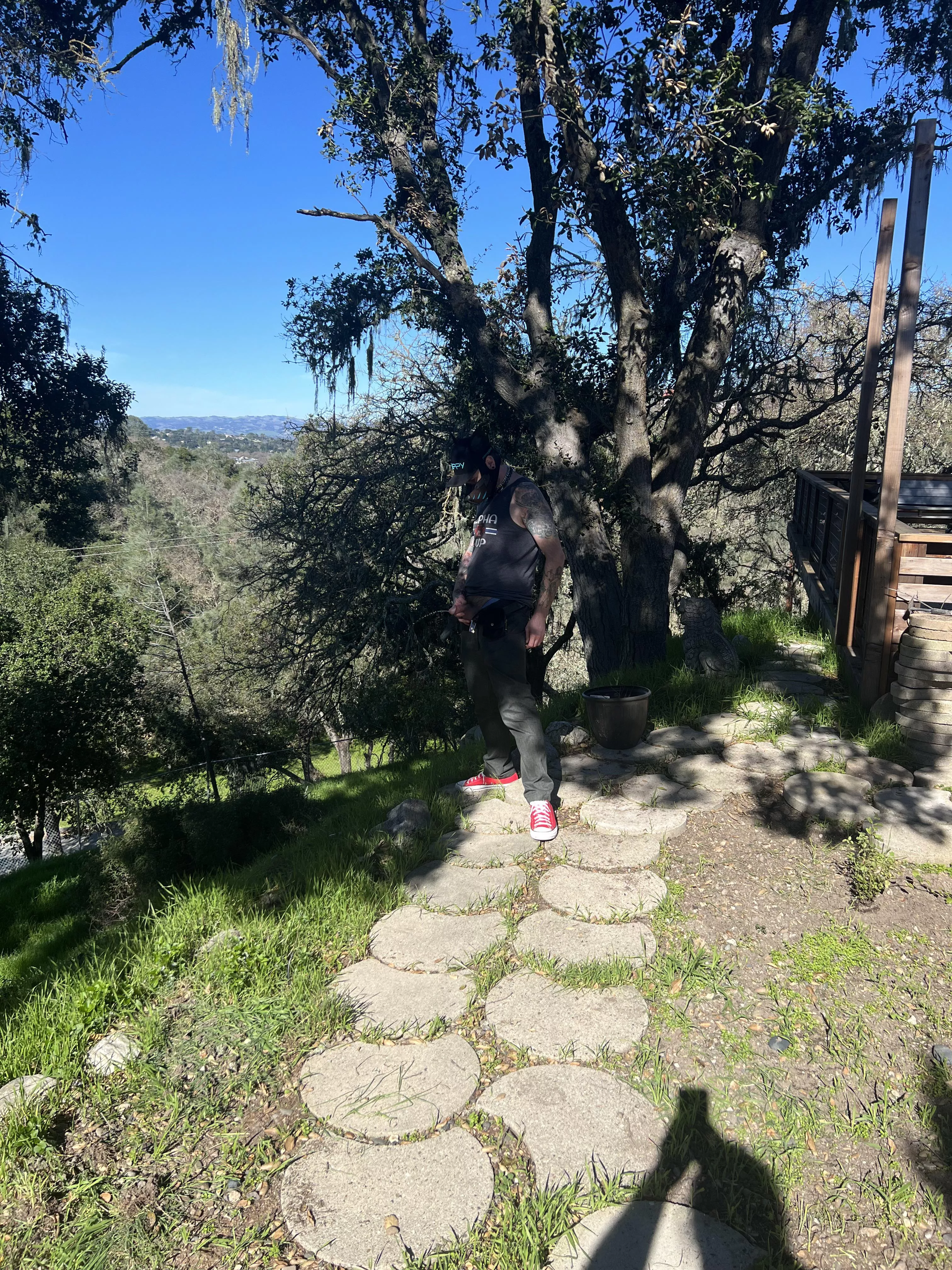 He keeps marking EVERYWHERE! At least I trained him to go outside…