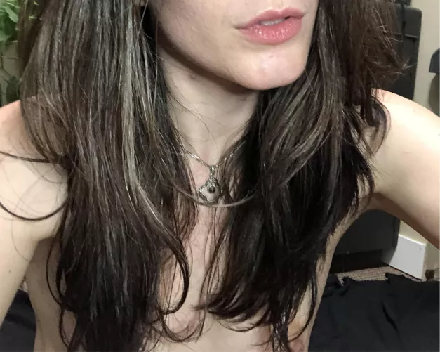 I don't actually enjoy my natural colour, but I love the white hairs too much to dye it