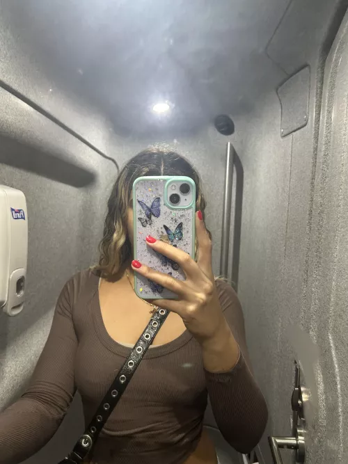 I should put on a bra right