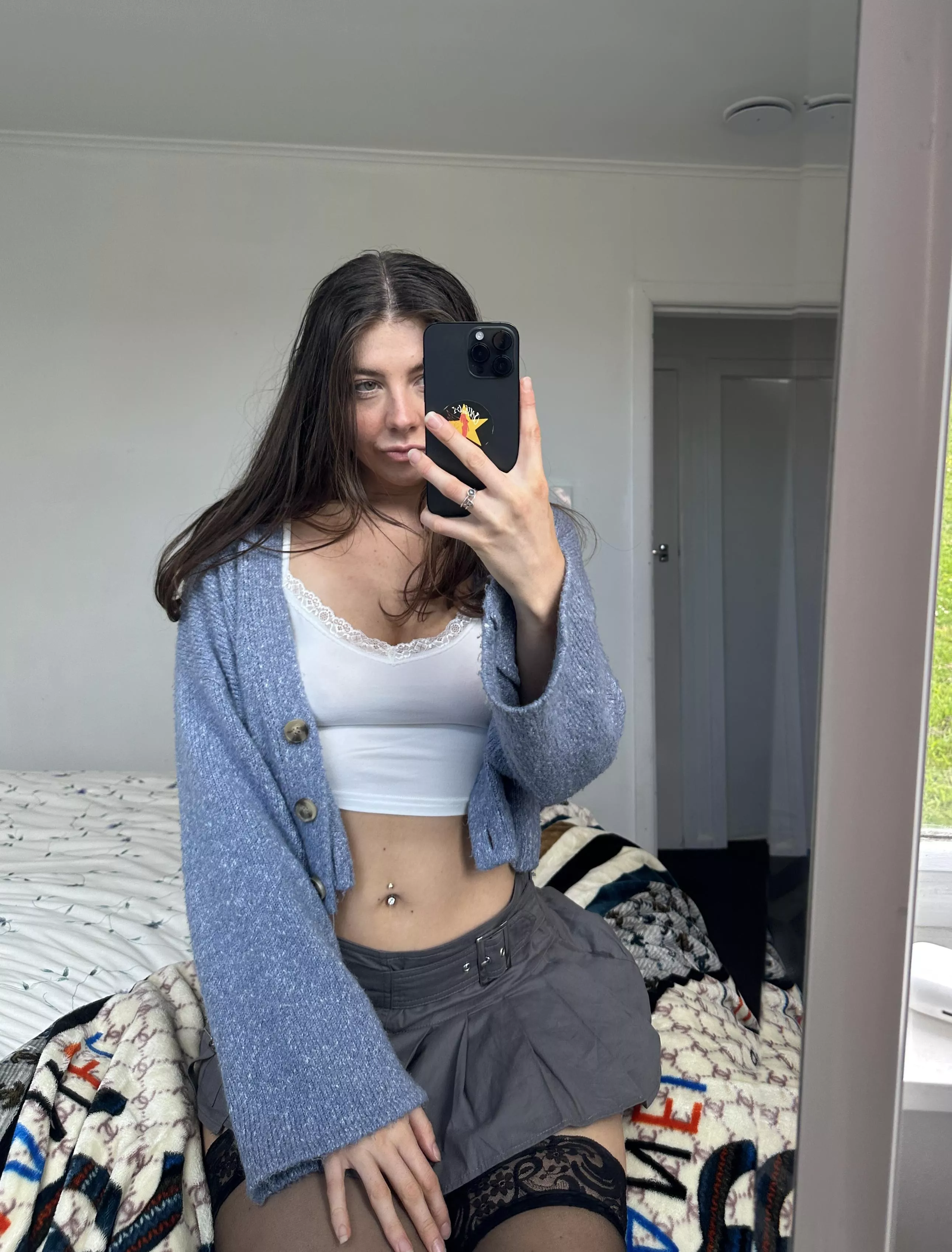 I think I look cute with my OOTD