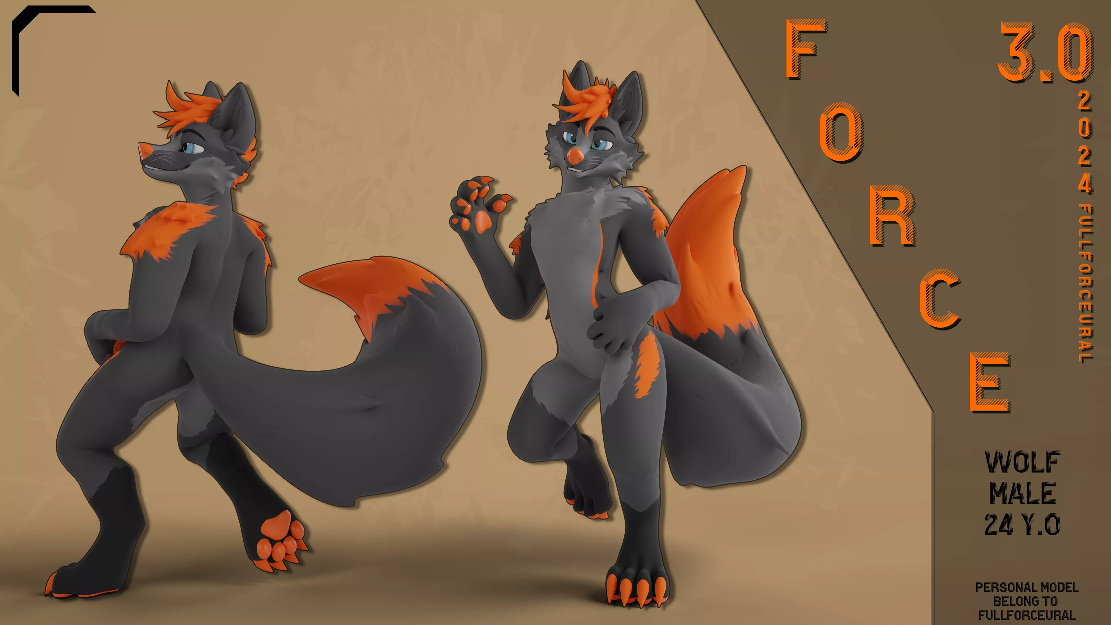 Just create a new version of my fursona model c: