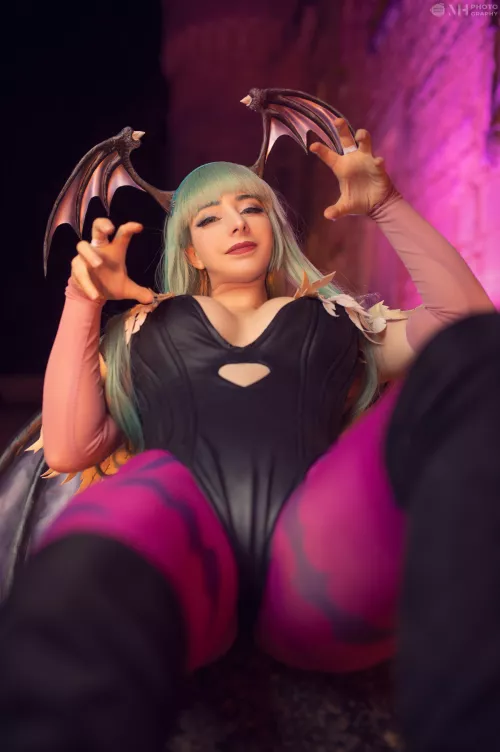 Morrigan (Darkstalkers) by Mikomi Hokina