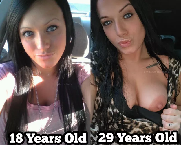My car selfies have changed a bit over the years lol (;