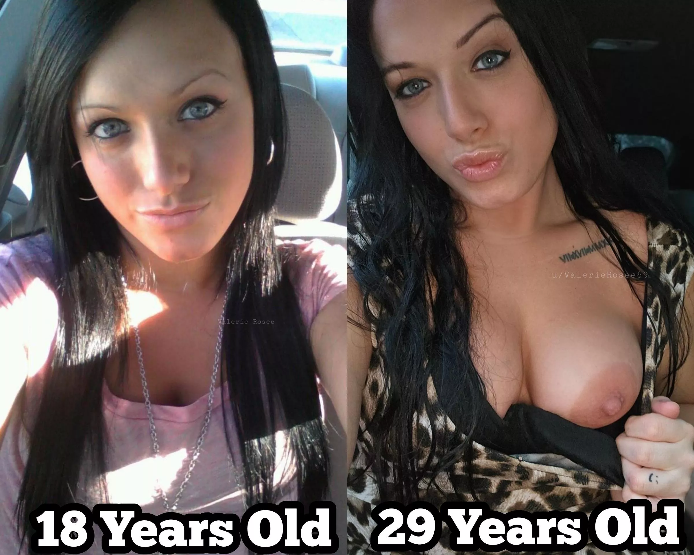 My car selfies have changed a bit over the years lol (;