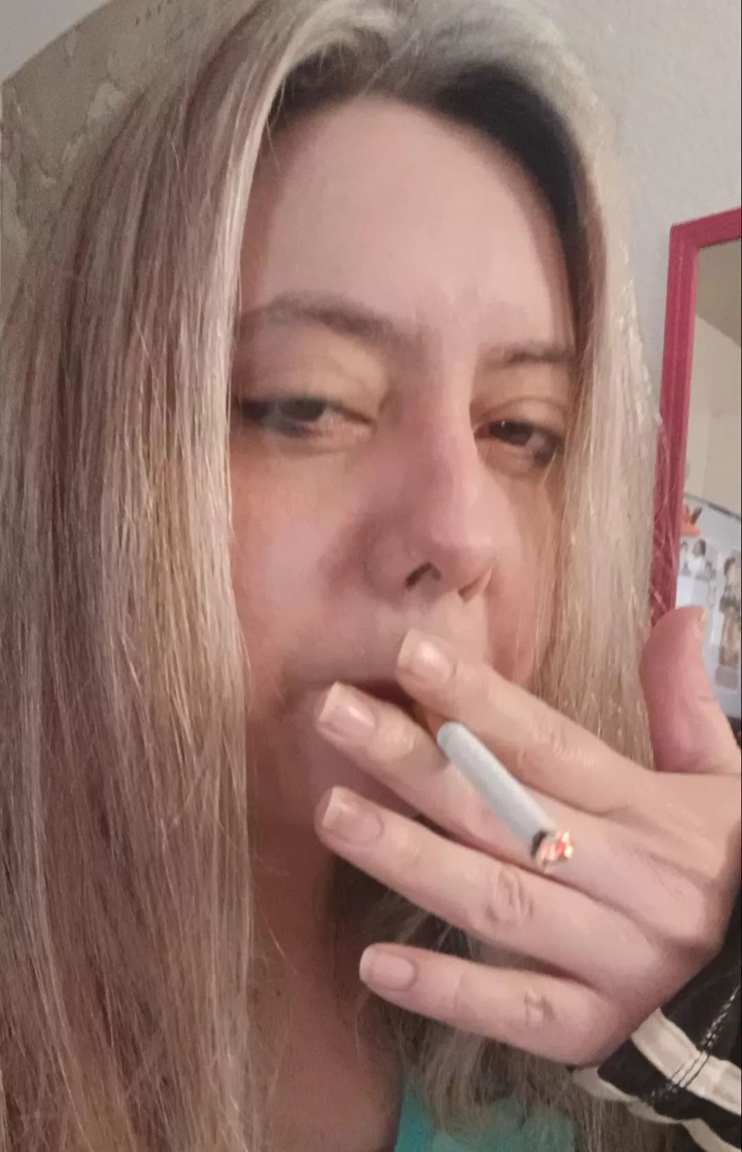 My first post here on smoking fetish