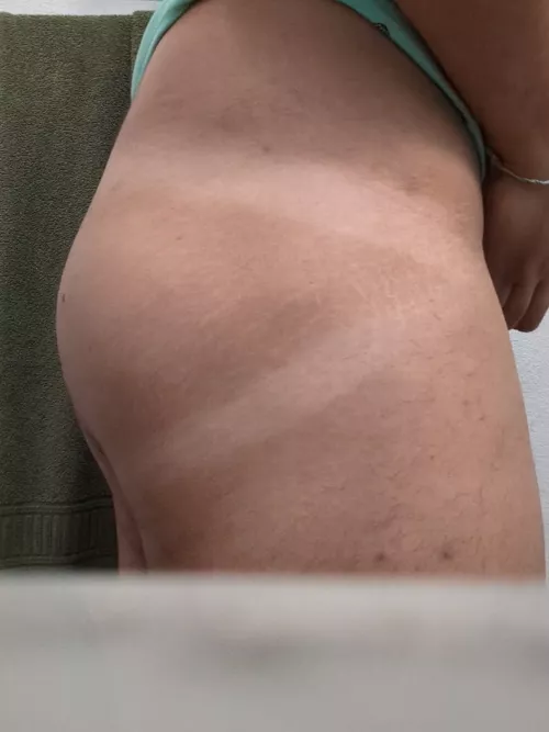 My jockstrap tanline, even when I'm naked I'm showing my love for jockstraps!