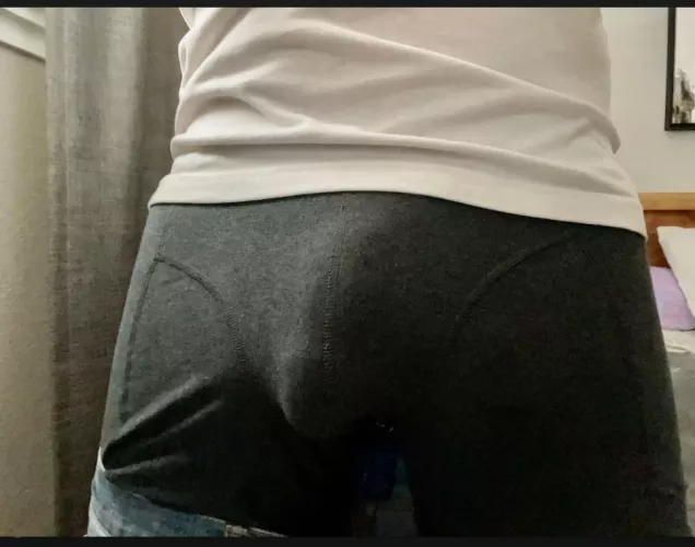 My white cock outline