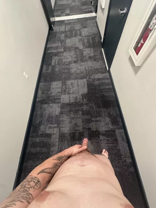 Naked in my hallway, send me dares