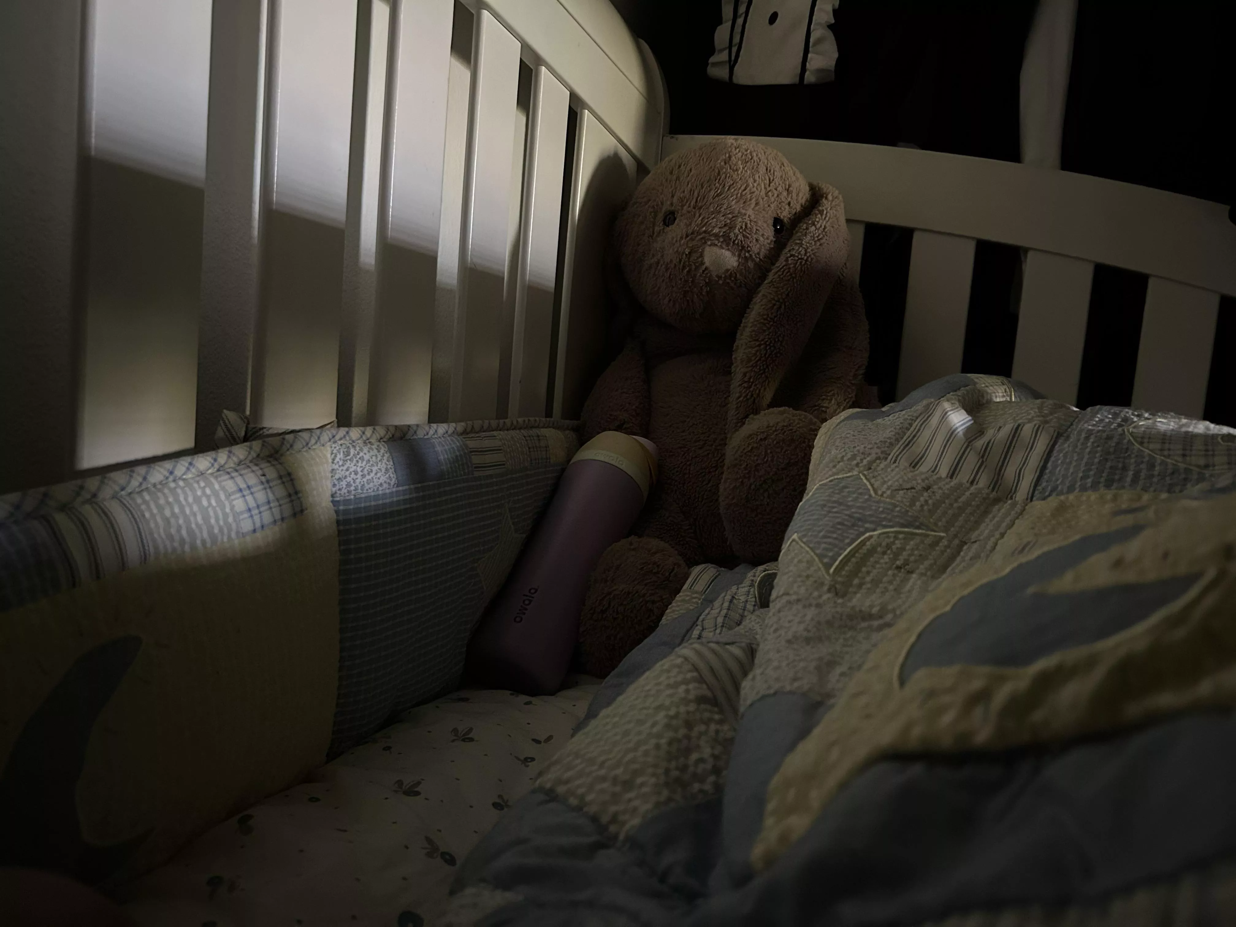 New Owala and seersucker crib bedding for these warmer spring months