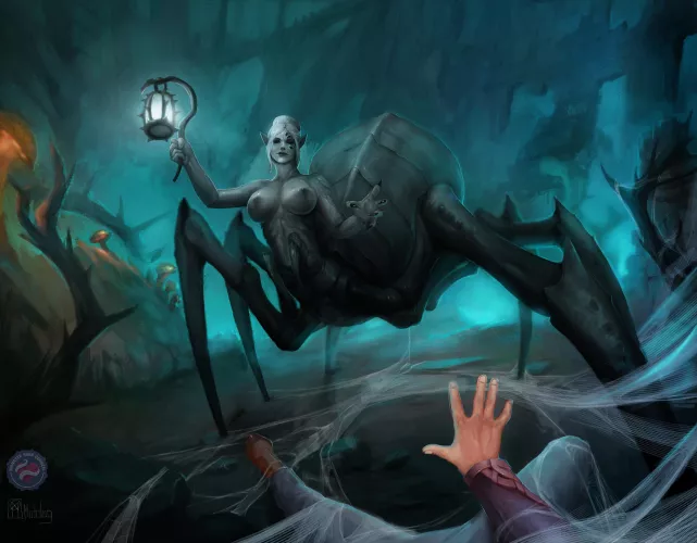 [OC] [For hire] Minthara drider