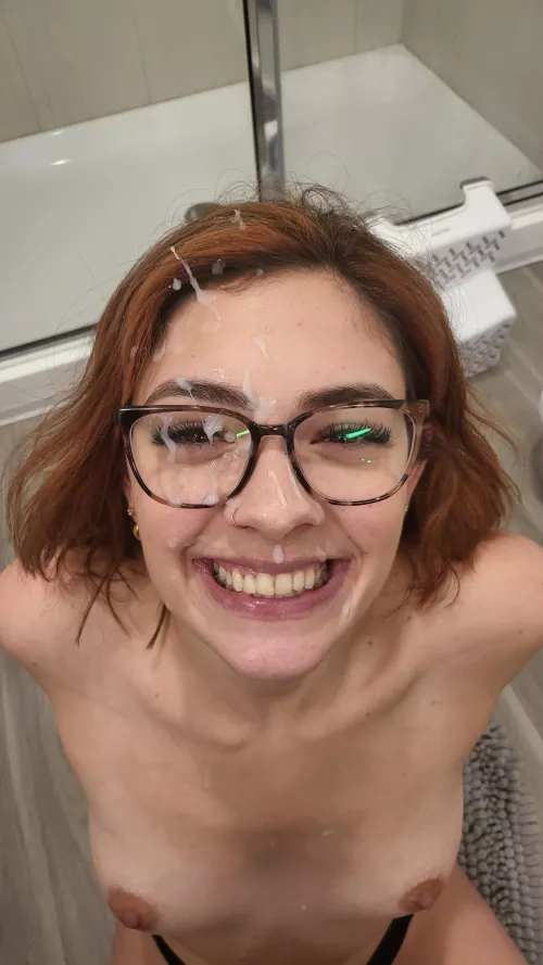 Once a cumslut , always a cum slut.