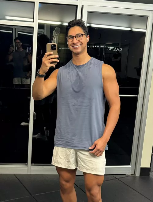 Post workout crazy smile 😬