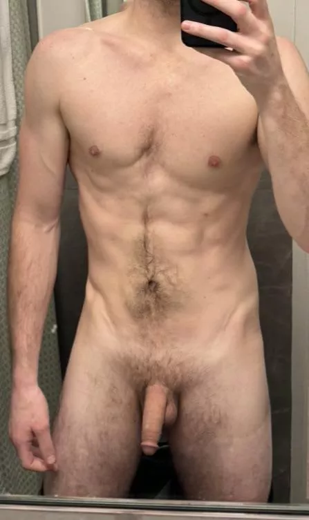 Post workout, sweaty-softy