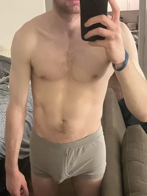 Semi in my new Mack Weldon briefs. Big fan ;)