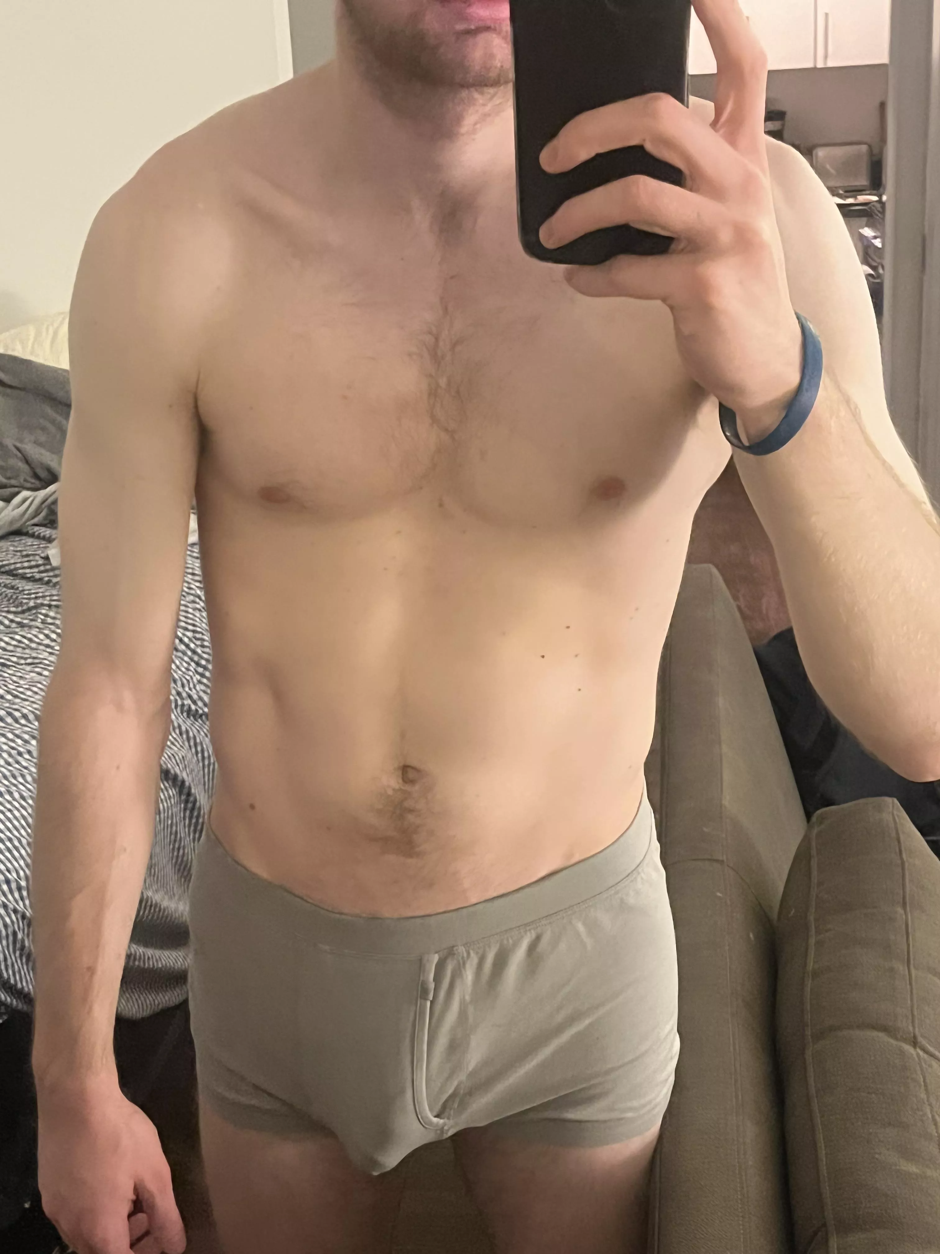 Semi in my new Mack Weldon briefs. Big fan ;)