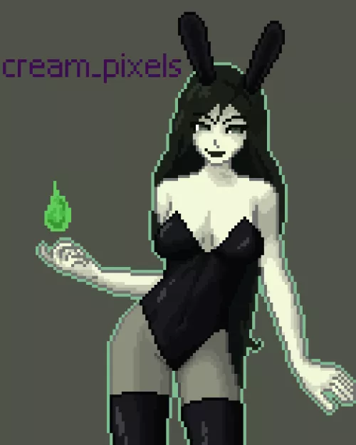 Shego in bunny suit