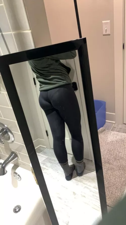 Showing off my panty lines at school