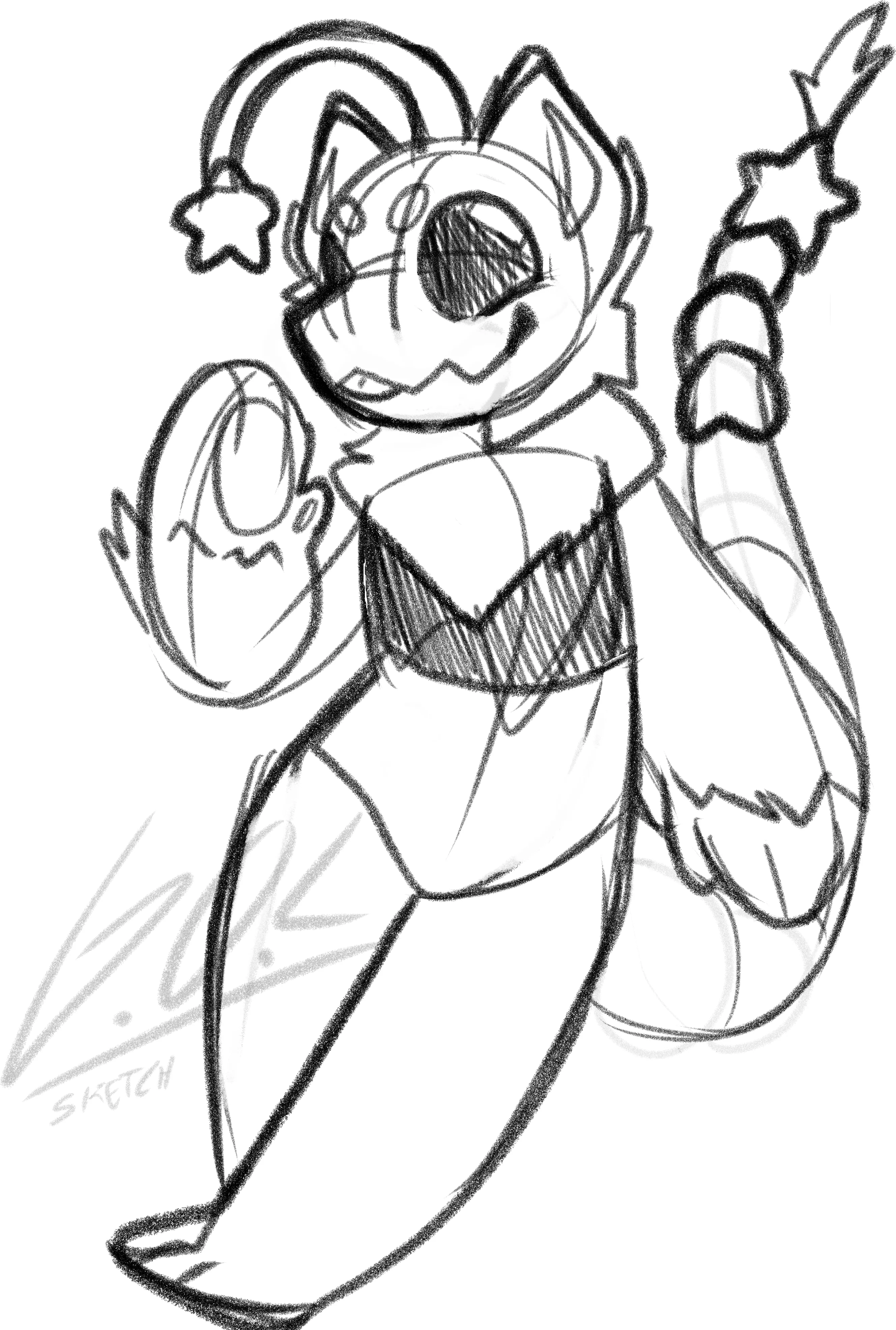 Sketch for a new sona, its so me fr