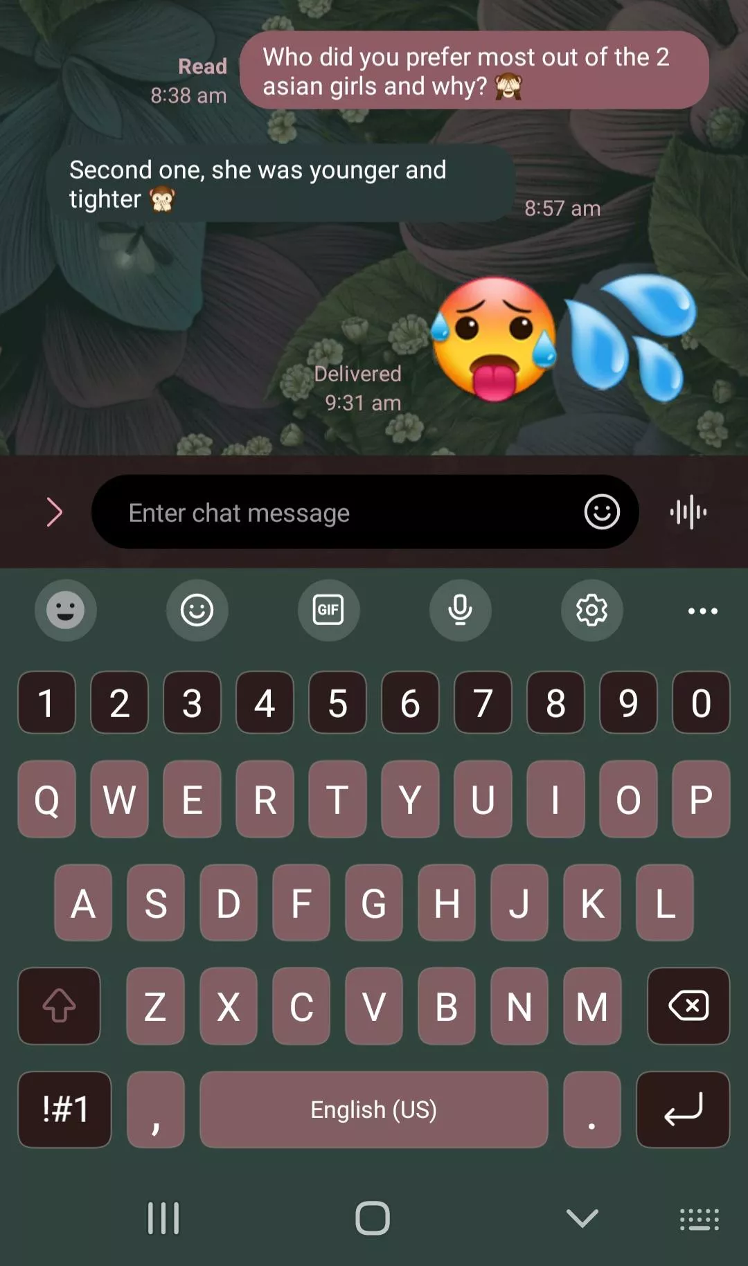 So horny this morning thinking about the other women my husband has been with 💦