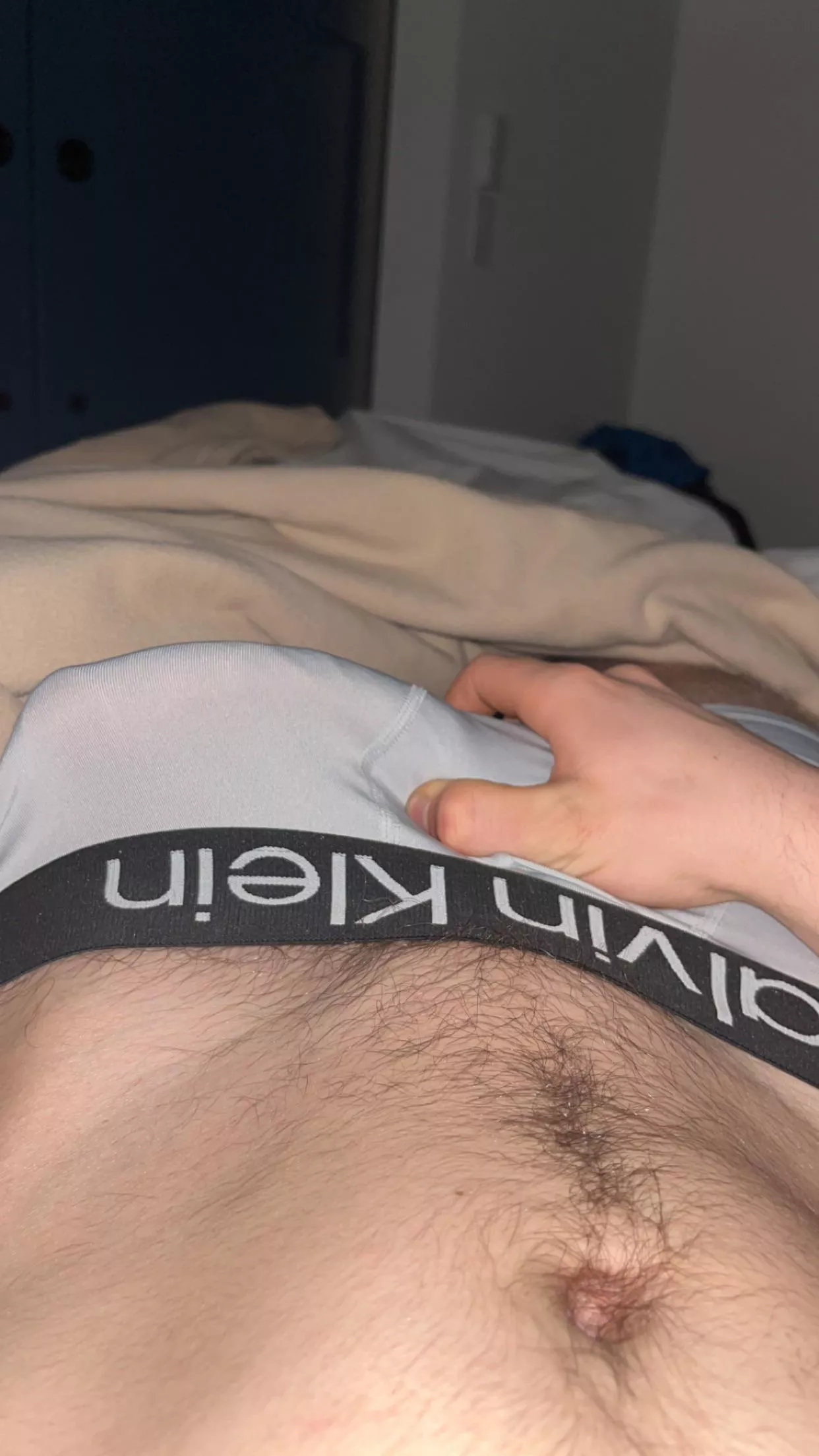 Tease me through my boxers