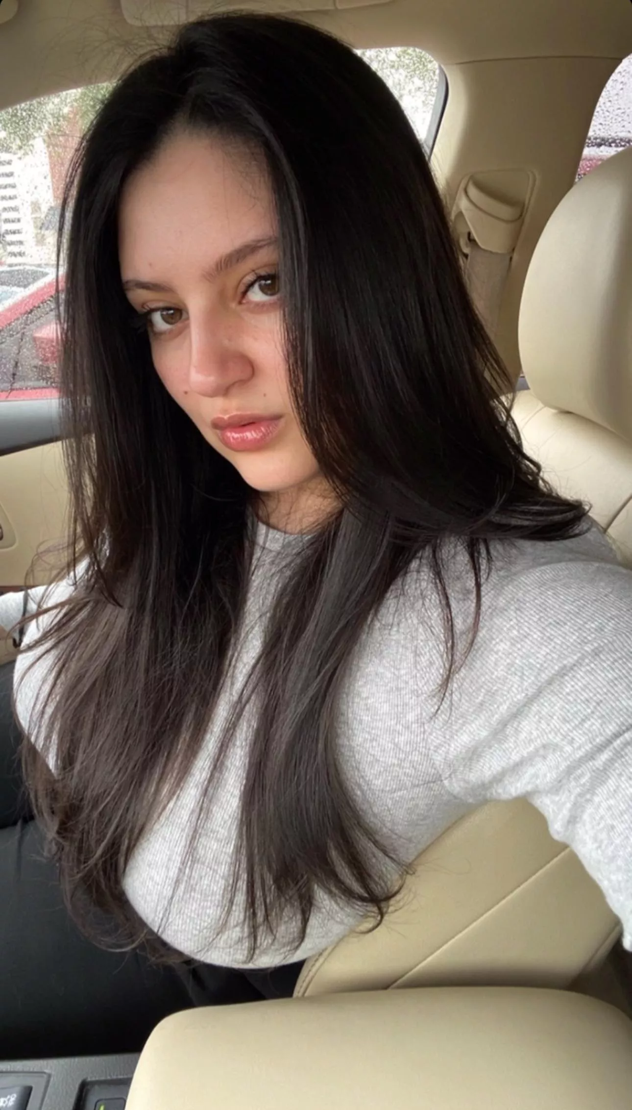 That hair can’t hide that massive rack