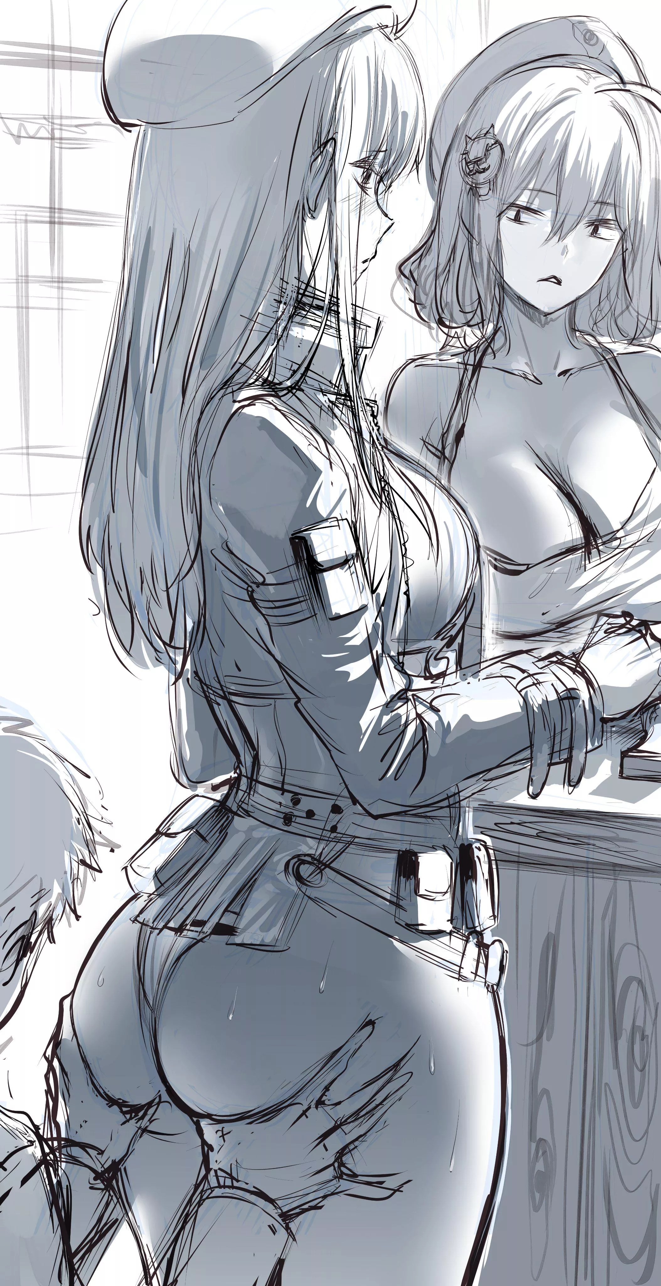 The Commander checks Rapi (Hews)