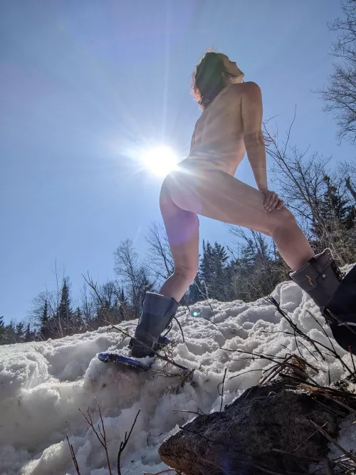 This has been the weirdest winter! Thankfully, I'm totally into weird