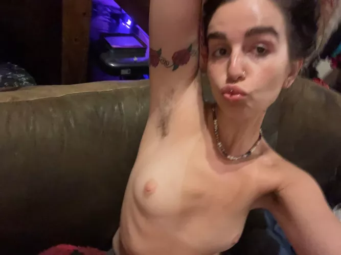 tiny tits with tasty pits