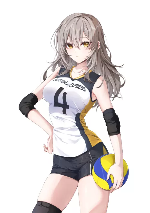 Volleyball player Stelle